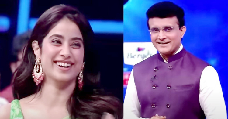 ‘দাদাগিরি’র মঞ্চে জাহ্নবী, নাচলেন সৌরভের সঙ্গে