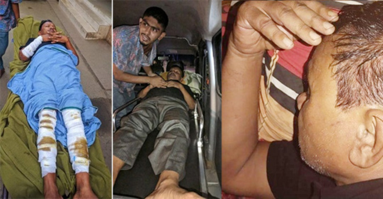 বসুরহাট পৌরসভায় আটকে রেখে জাপা সম্পাদককে নির্যাতনের অভিযোগ