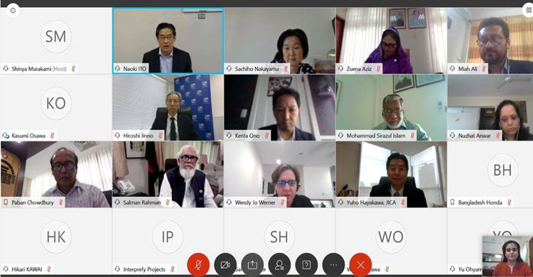 বিনিয়োগে জাপানের ২০০ প্রতিনিধির সাথে বৈঠক