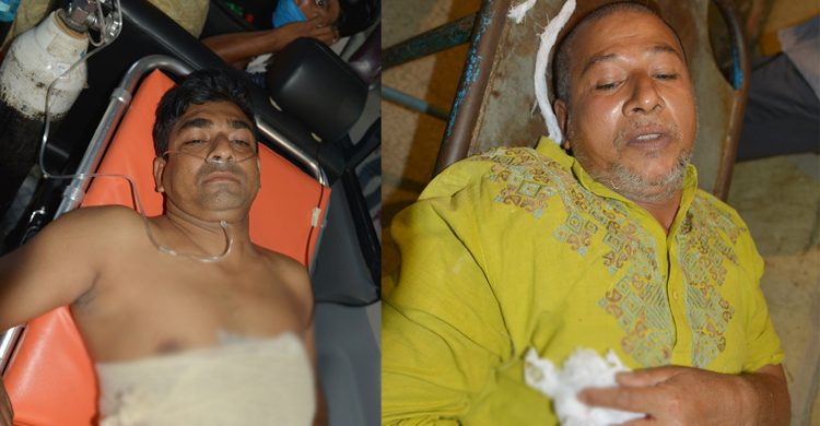 বিএনপি নেতাকে লক্ষ্য করে ছোড়া গুলি শ্রমিক নেতার পেটে বিদ্ধ