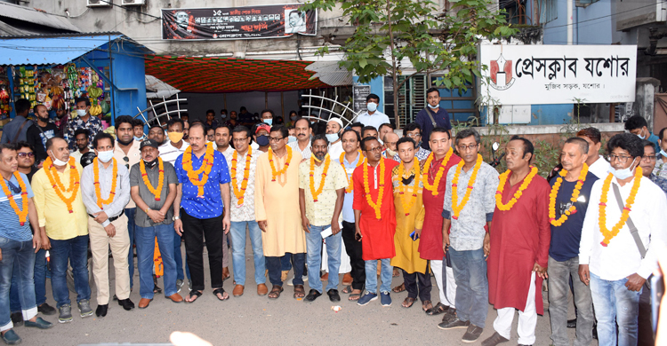 যশোর প্রেসক্লাবের সভাপতি জাহিদ সম্পাদক তৌহিদুর