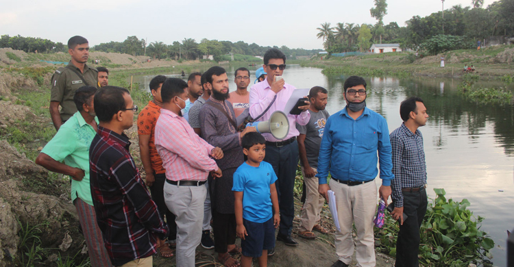 ভৈরব নদ দূষণকারীদের যশোর প্রশাসনের সতর্কতা
