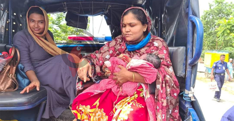 পদ্মা সেতুর জাজিরা প্রান্তে সন্তান জন্ম দিলেন নারী