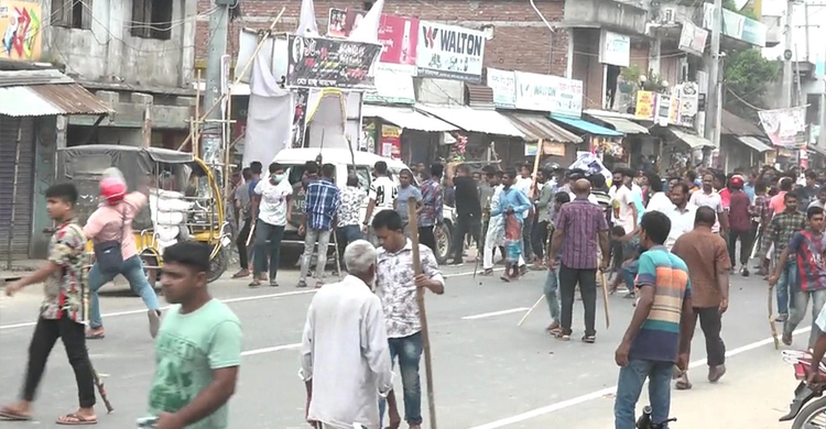 যশোরে বিএনপির বিক্ষোভে হামলা, আহত ৫