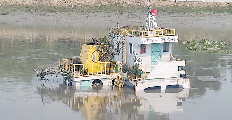 ভৈরব নদে ৬৮০ টন সারবোঝাই জাহাজডুবি