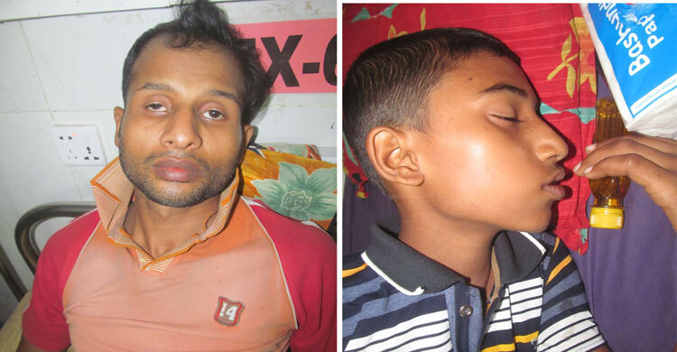 কুড়িয়ে পাওয়া জুস পান করে একই পরিবারের তিনজন হাসপাতালে