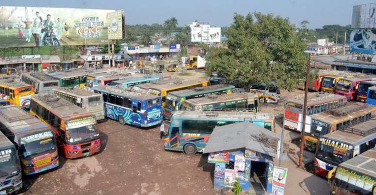 বৈঠকের পরও যশোরের ১৮ রুটে যান চলাচল বন্ধ