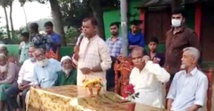 নৌকার পক্ষে ভোট চাইলেন বিএনপি নেতা!