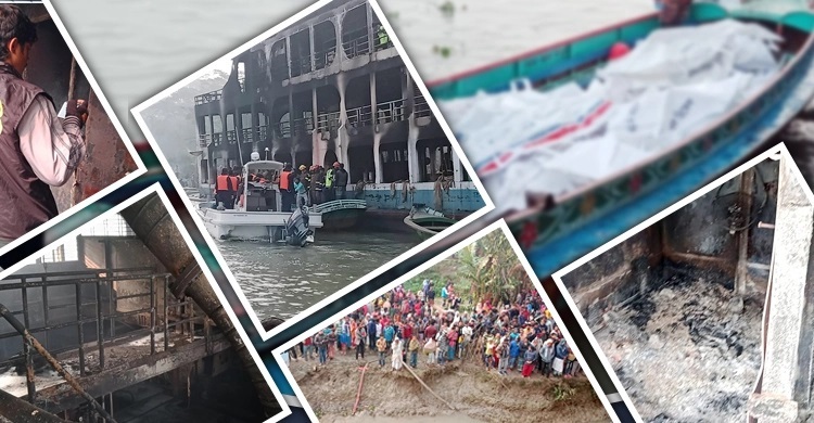 40 killed as launch catches fire in Jhalakathi