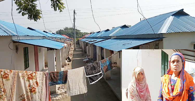 আশ্রয়ণের ঘরে ‘আশ্রয়ে’ থাকেন তারা