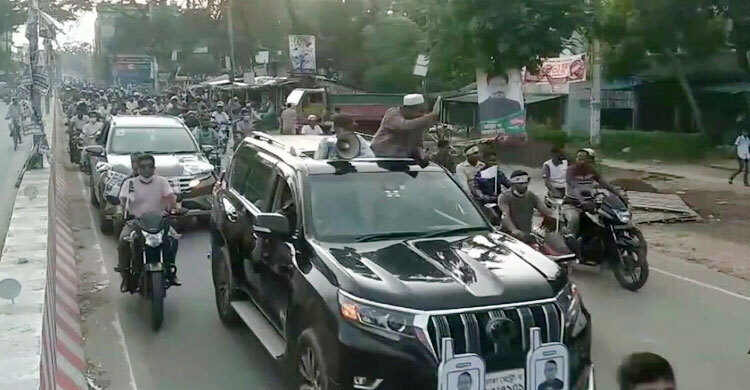 ঝিনাইদহে পৌর নির্বাচন স্থগিতের পরও মেয়র প্রার্থীর শোডাউন