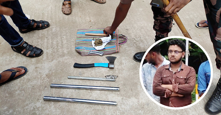 শৈলকুপায় অস্ত্রসহ নৌকা প্রার্থীর ছেলে আটক