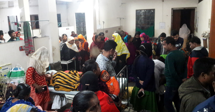 স্বামীর দেয়া আগুনে প্রাণ গেল অন্তঃসত্ত্বা স্ত্রীর