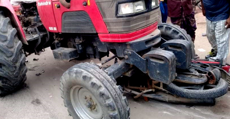 মহেশপুরে ট্রাক্টর-মোটরসাইকেল সংঘর্ষে ৩ বরযাত্রী নিহত