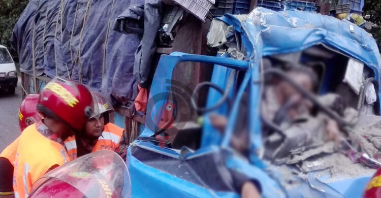 ঝিনাইদহে ট্রাক-পিকআপ সংঘর্ষে নিহত ২