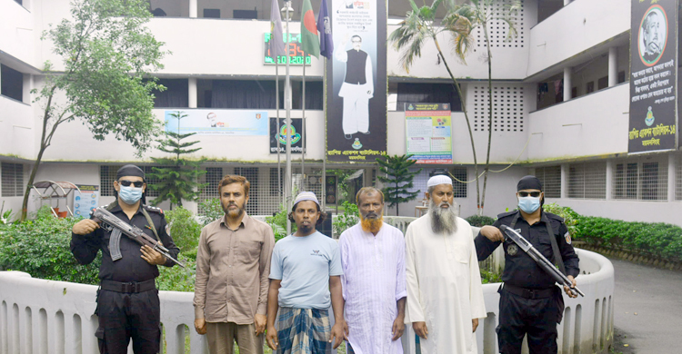 জামায়াতুল মুজাহিদীনের ৪ সদস্য গ্রেফতার