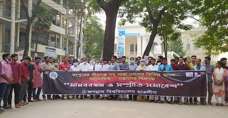 পাকিস্তানি প্রেতাত্মারা সাম্প্রদায়িক হামলা চালাচ্ছে: জবি ভিসি
