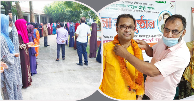 জেলা আ’লীগে পদ পাওয়ায় শিক্ষার্থীদের দাঁড় করিয়ে সংর্বধনা
