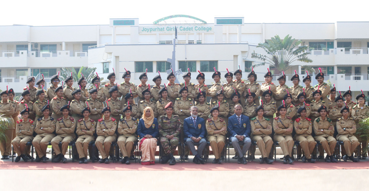 পাসের হারে জেলার শীর্ষে জয়পুরহাট গার্লস ক্যাডেট কলেজ