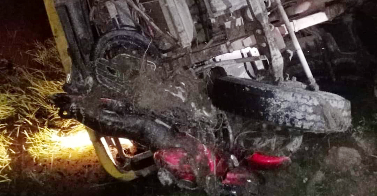 জয়পুরহাটে ট্রাক-মোটরসাইকেল সংঘর্ষে মাদরাসা ছাত্র নিহত