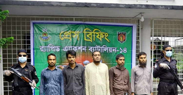ময়মনসিংহে পাঁচ জেএমবি সদস্য গ্রেফতার
