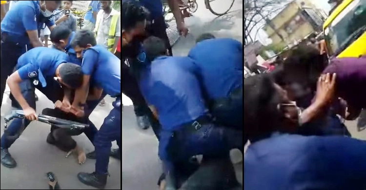 লকডাউনে যুবকের সঙ্গে ধস্তাধস্তি : সেই এসআই ক্লোজড