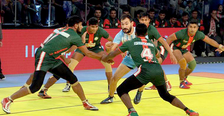 এবারও হতাশ করলো কাবাডি