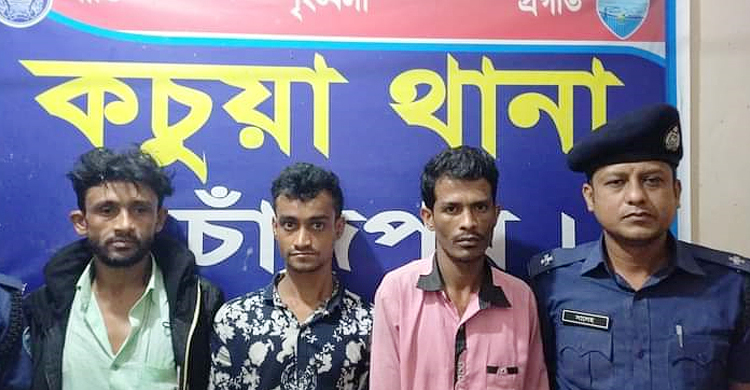 চাঁদপুরে মাদক কারবারিসহ গ্রেফতার ৯