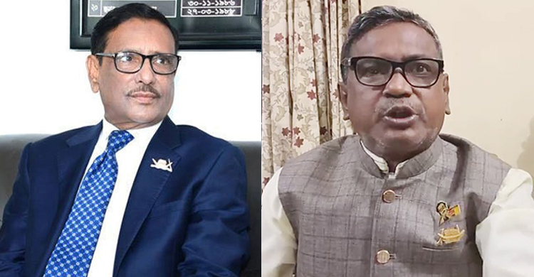 ওবায়দুল কাদেরকে ‘মিথ্যুক’ বললেন কাদের মির্জা