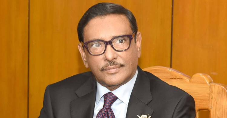 বঙ্গবন্ধু পরিবার সততা ও সাহসের প্রতীক : কাদের