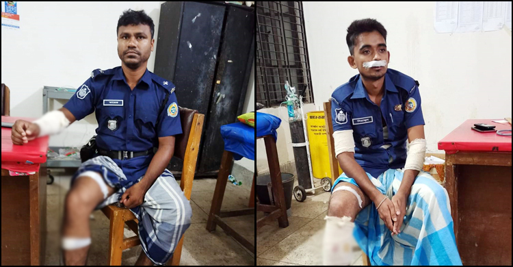 ডাকাতদের গুলিতে দুই পুলিশসহ আহত ৪