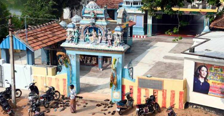 কমলা হ্যারিসের বিজয় কামনায় ভারতে পূজা