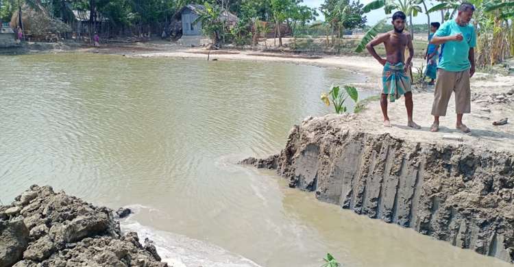 সরকারি খালে বাঁধ দিয়ে মাছ চাষ, ১০ বছর পর দখলমুক্ত