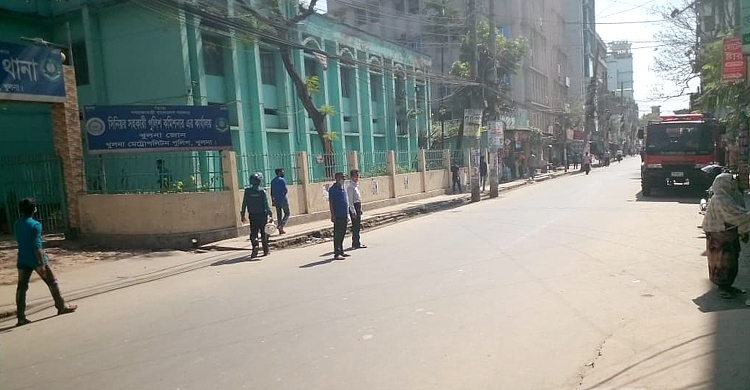 বিএনপির সমাবেশ ঘিরে ফাঁকা খুলনা