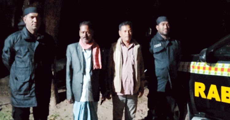 কিশোরগঞ্জে ট্রেনের ৪৯ টিকিটসহ আটক ২