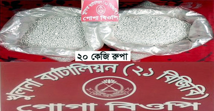 মাঠের ভেতর পাওয়া গেল ২০ কেজি রুপা