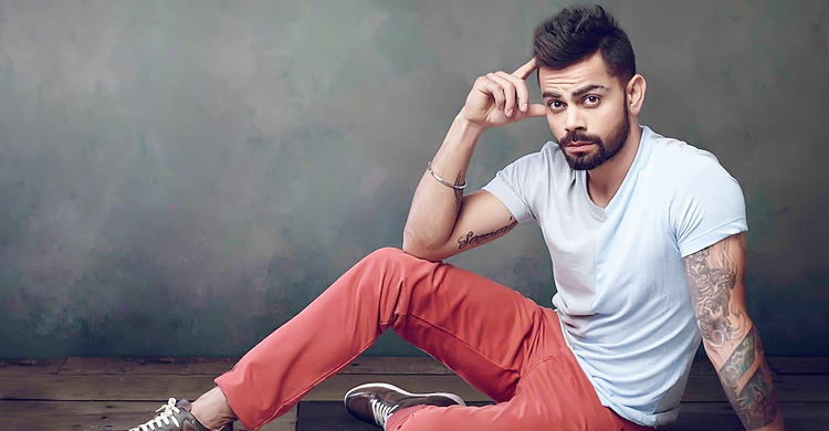 ১০ কোটির রেকর্ড গড়া প্রথম ভারতীয় তারকা কোহলি