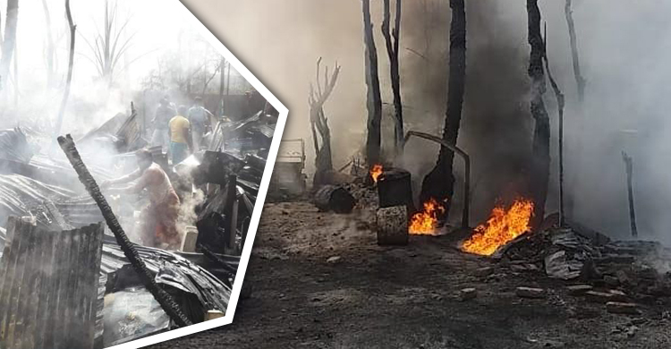 পুড়ে ছাই ৬ কোটি টাকার সম্পদ