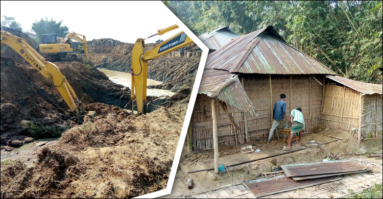 রক্ষা পাচ্ছে না মসজিদ মন্দির কবরস্থানও