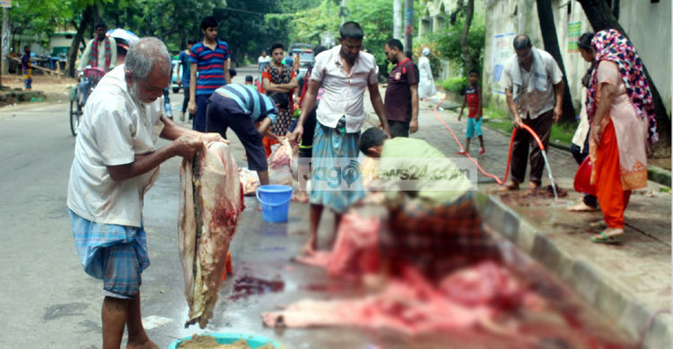 দিনাজপুর থেকে ঢাকায় আসছেন একহাজার কসাই