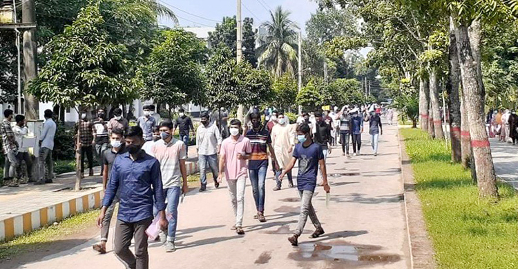 খুবিতে ঢাবির ‘গ’ ইউনিটের ভর্তি পরীক্ষায় উপস্থিতি ৮৭ শতাংশ