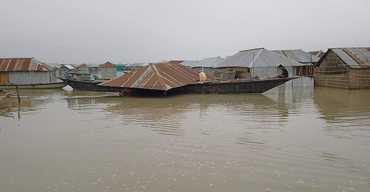 কুড়িগ্রামে ধরলার পানি বিপৎসীমার ওপরে, বাড়ছে ব্রহ্মপুত্র-তিস্তারও