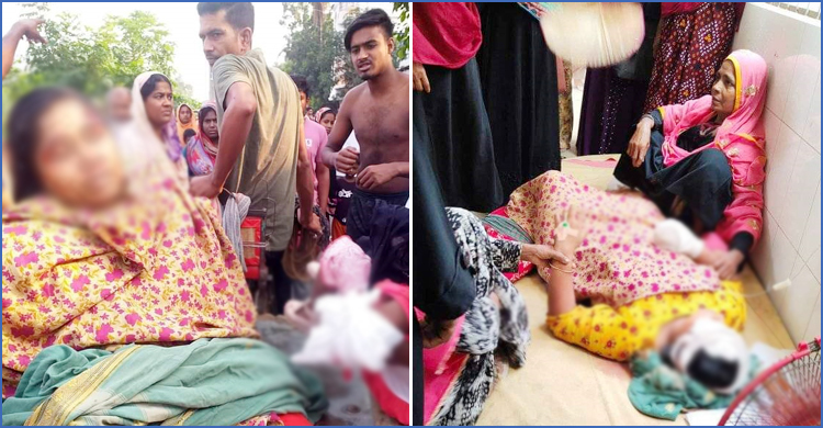 সন্তানকে নিয়ে ট্রেনের নিচে ঝাঁপ দিলেন মা, হাত বিচ্ছিন্ন মেয়ের