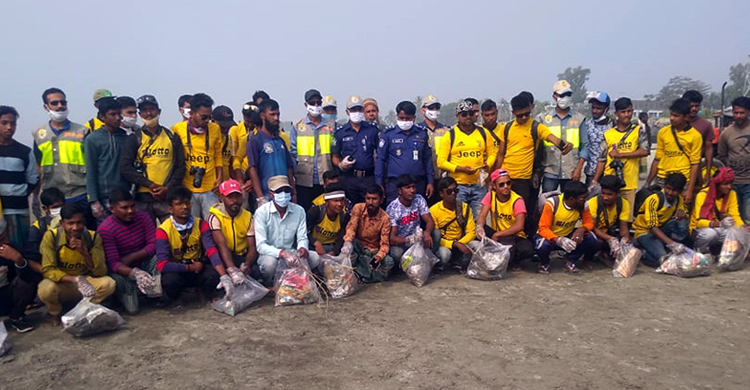 কুয়াকাটায় ট্যুরিস্ট পুলিশের ভিন্ন রকম চেষ্টা