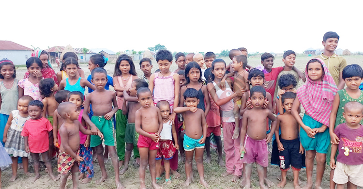 একটি স্কুলও নেই ‘দক্ষিণ কালীর আলগা’ চরে