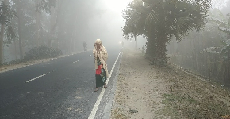 কুড়িগ্রামে কনকনে ঠান্ডা