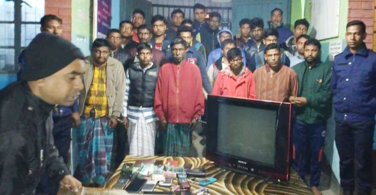 বিপিএল নিয়ে বাজি, আটক ৮৯