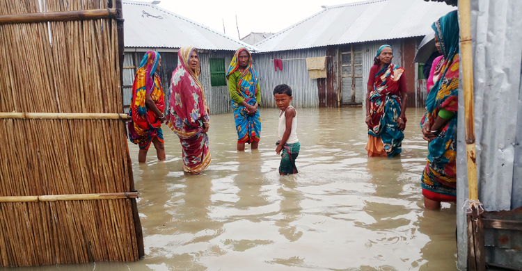 বন্যার আগেই কুড়িগ্রামে ৩০ হাজার মানুষ পানিবন্দি
