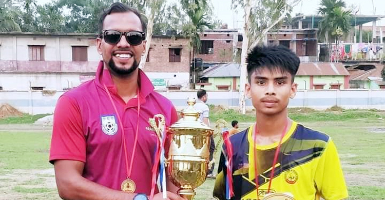 ফুটবল প্রশিক্ষণ নিতে ব্রাজিল যাচ্ছেন রংপুরের লিয়ন