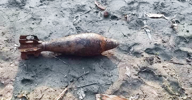 লালমনিরহাটে পুকুরে মিললো পরিত্যক্ত মর্টারশেল